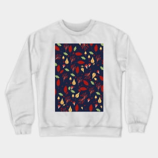 Fall pattern Crewneck Sweatshirt